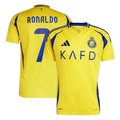 RONALDO #7 Al Nassr Home Soccer Jersey 2024/25 - Soccerdeal