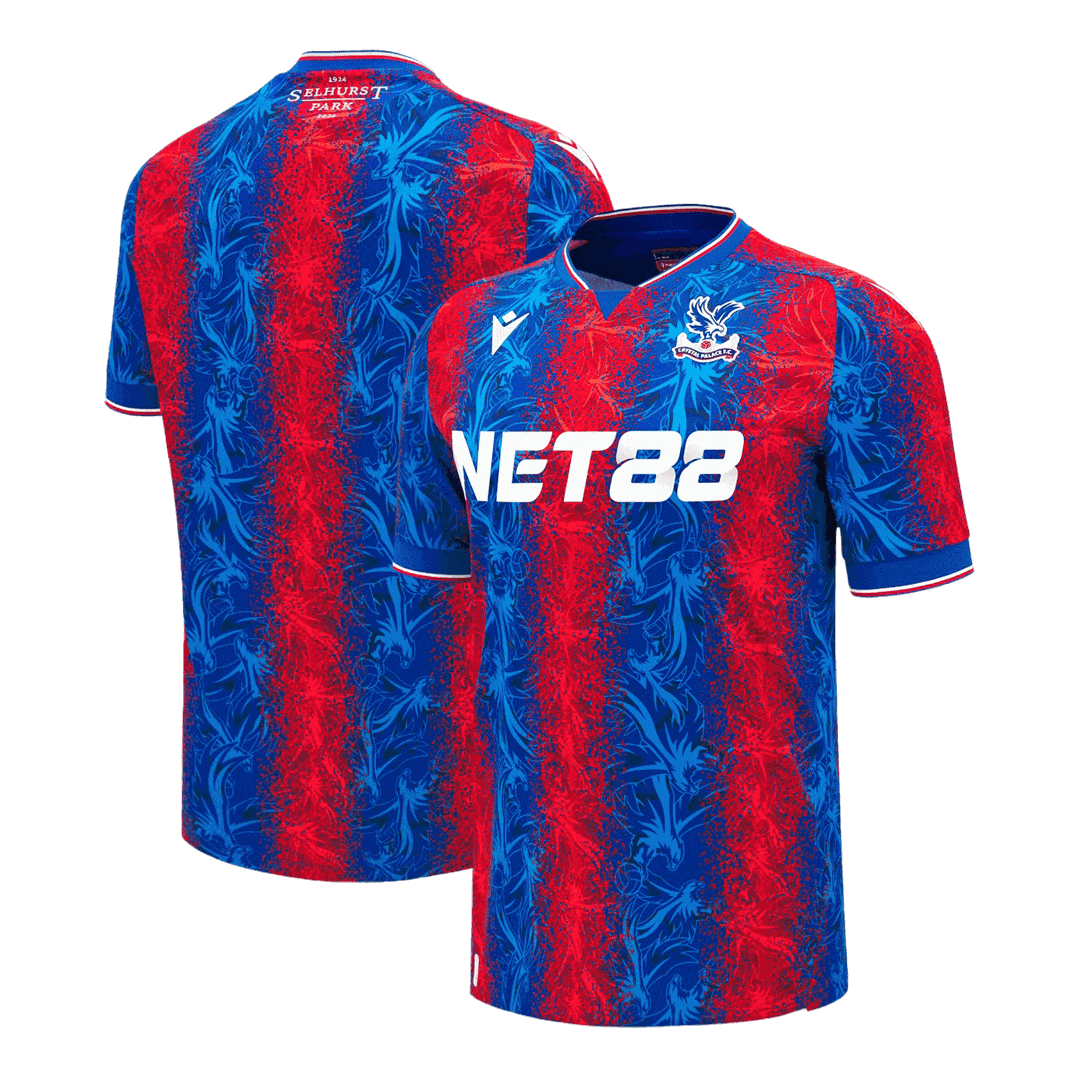 Crystal Palace Home Soccer Jersey - Soccerdeal