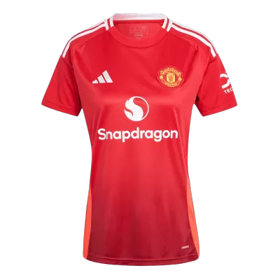 Women's Manchester United Home Soccer Jersey 2024/25 - Soccerdeal