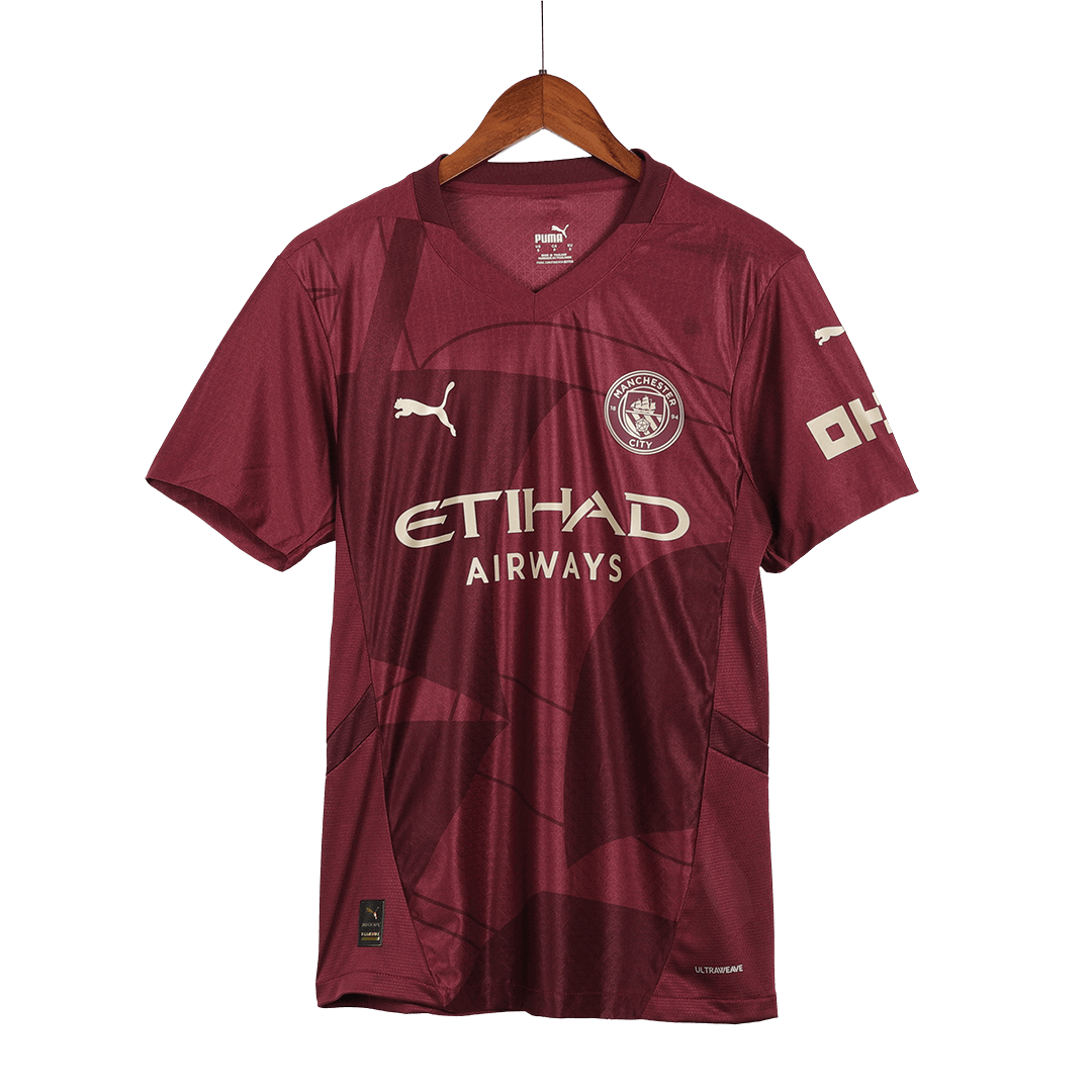 Manchester City Third Away Soccer Jersey Player Version - Soccerdeal