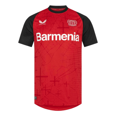 Bayer 04 Leverkusen Home Soccer Jersey 2024/25 - Soccerdeal