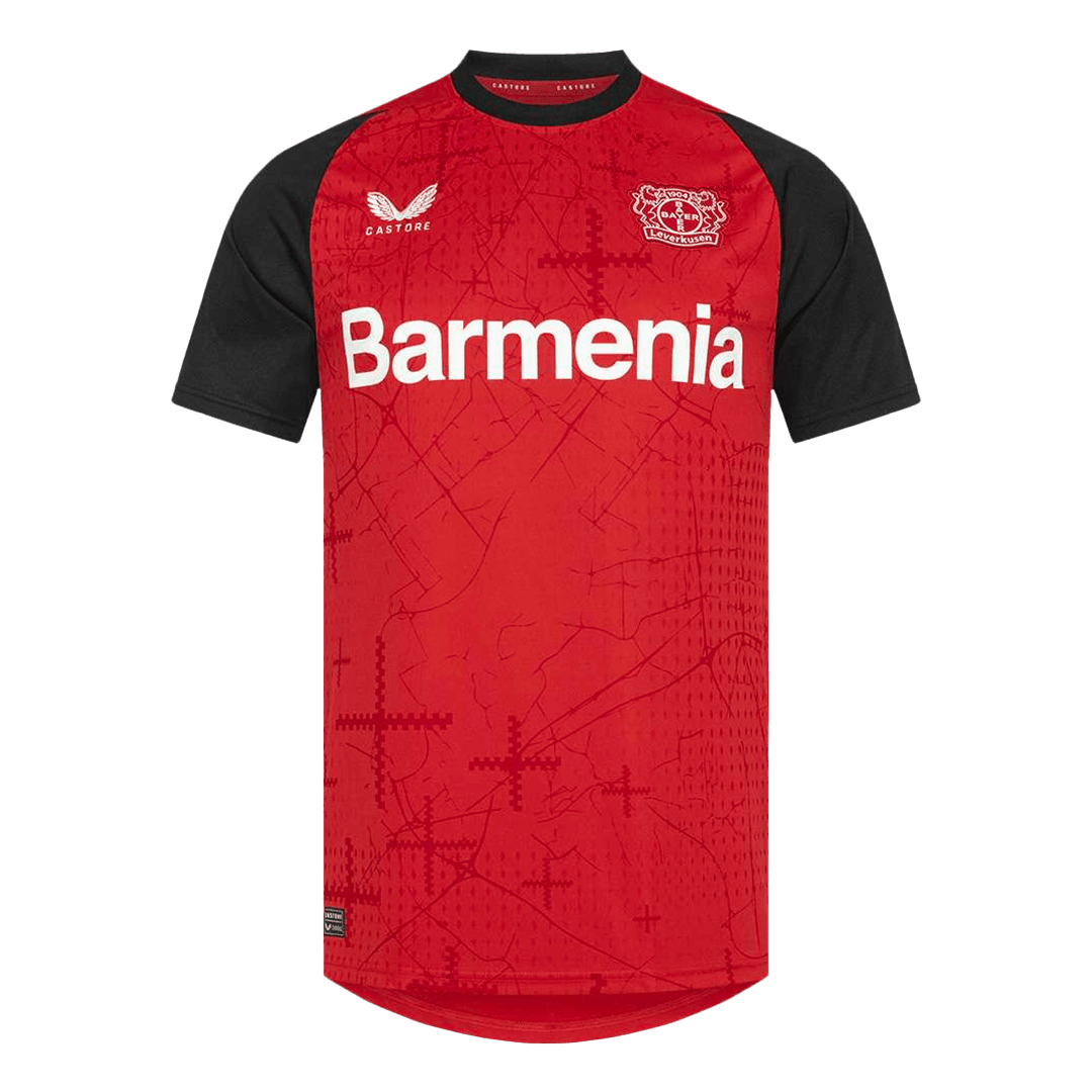 Bayer 04 Leverkusen Home Soccer Jersey - Soccerdeal