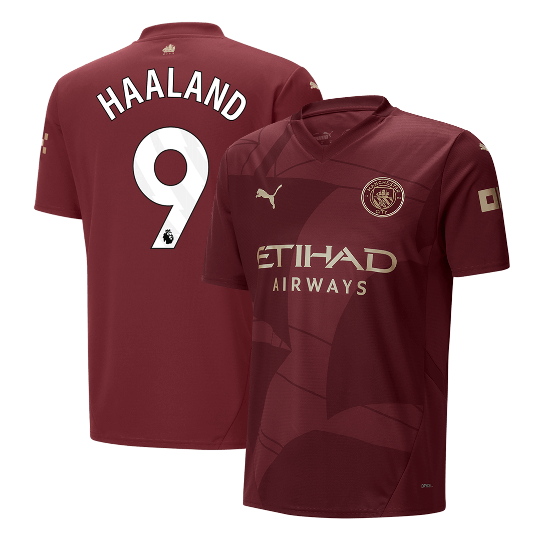 HAALAND #9 Manchester City Third Away Soccer Jersey - Soccerdeal