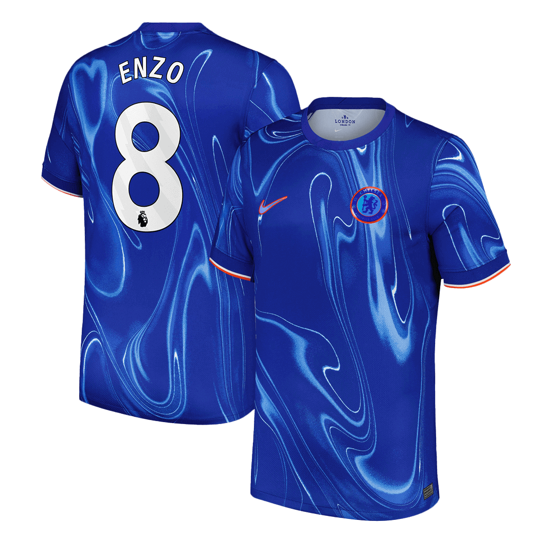 ENZO #8 Chelsea Home Soccer Jersey - Soccerdeal