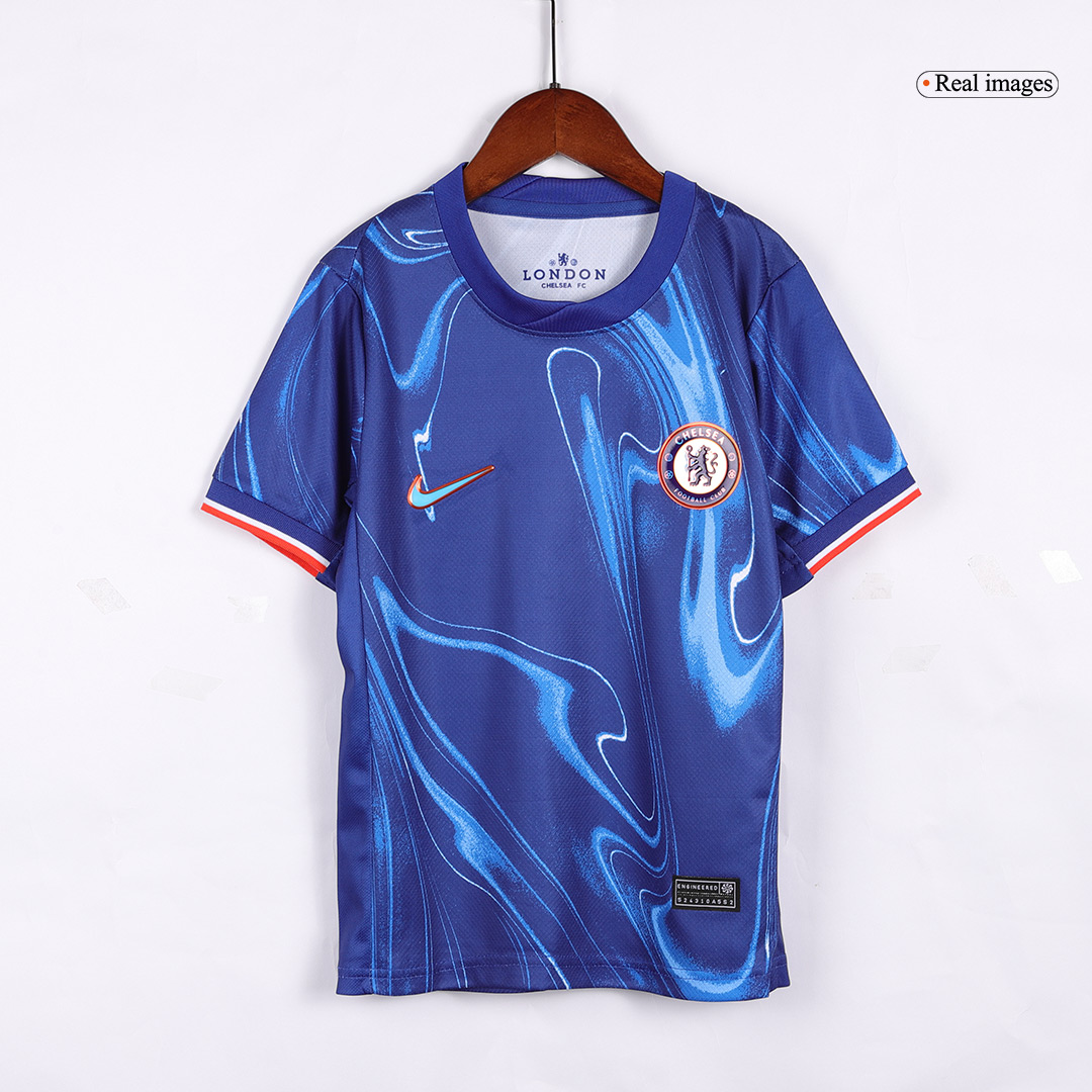 Kid's Chelsea Home Soccer Jersey Kit(Jersey+Shorts) - Soccerdeal