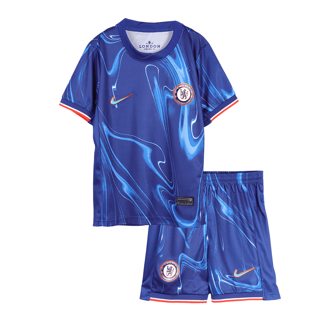 Kid's Chelsea Home Soccer Jersey Kit(Jersey+Shorts) - Soccerdeal