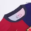 F.DE JONG #21 Barcelona Home Soccer Jersey 2024/25- Spotify Logo Without Text - Soccerdeal