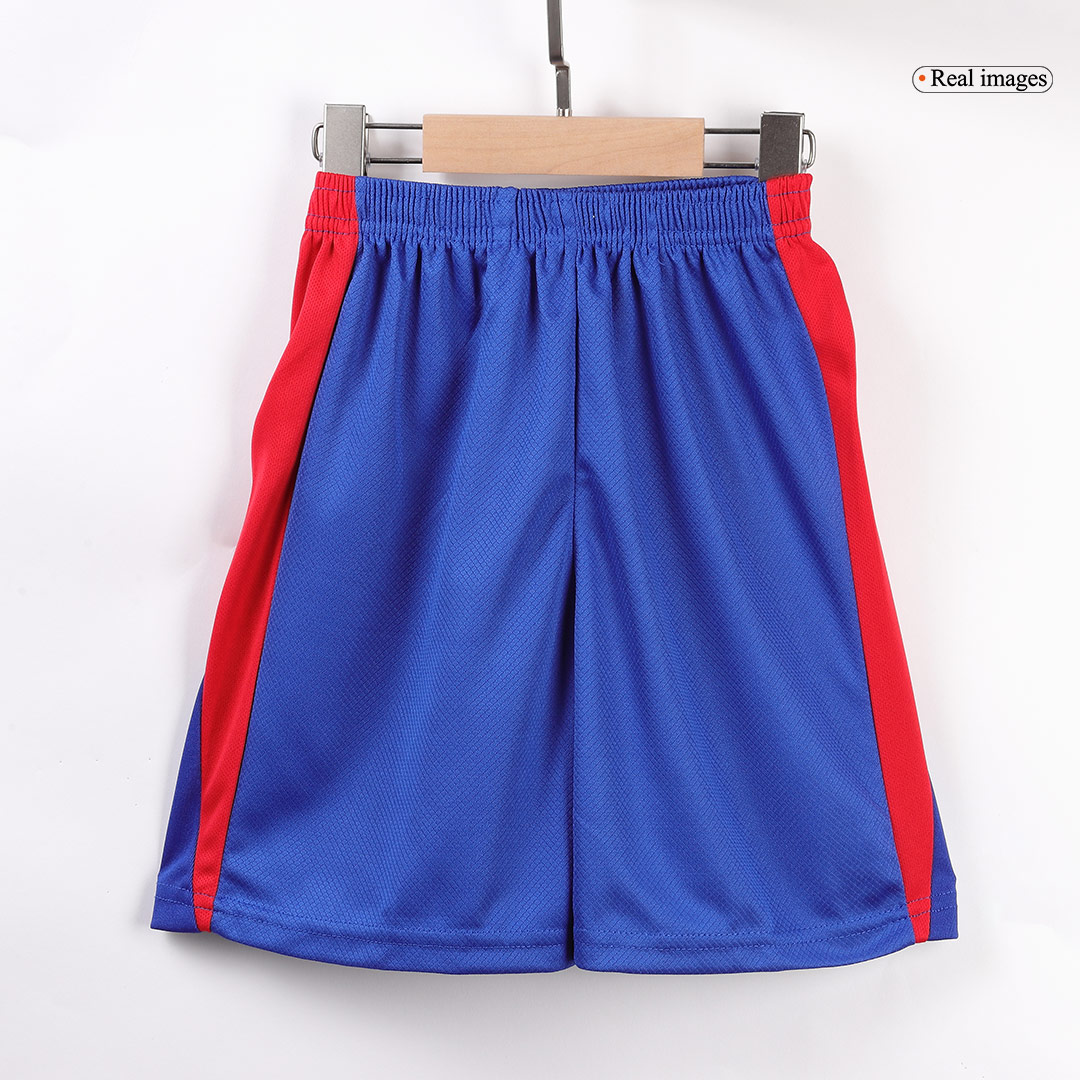 Kid's Atletico Madrid Home Soccer Jersey Kit(Jersey+Shorts) - Soccerdeal