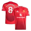 B.FERNANDES #8 Manchester United Home Soccer Jersey 2024/25 - Soccerdeal