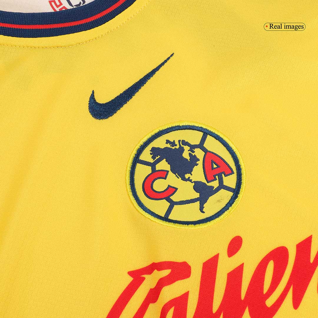 Kid's Club America Home Soccer Jersey Kit(Jersey+Shorts) - Soccerdeal