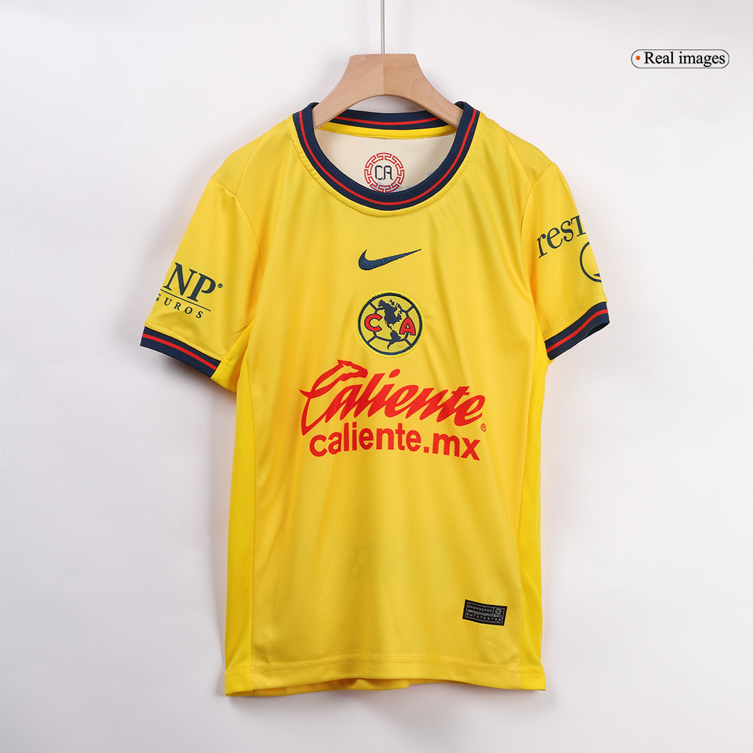 Kid's Club America Home Soccer Jersey Kit(Jersey+Shorts) - Soccerdeal