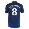 Authentic B.FERNANDES #8 Manchester United Away Soccer Jersey 2024/25 - Soccerdeal