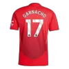 Authentic GARNACHO #17 Manchester United Home Soccer Jersey 2024/25 - Soccerdeal