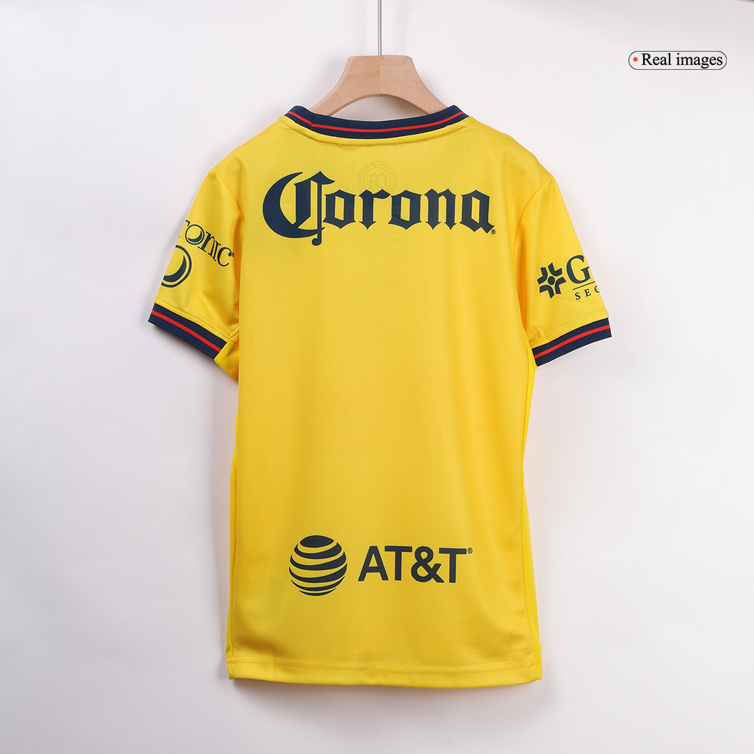 Kid's Club America Home Soccer Jersey Kit(Jersey+Shorts) - Soccerdeal