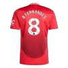 B.FERNANDES #8 Manchester United Home Soccer Jersey 2024/25 - Soccerdeal