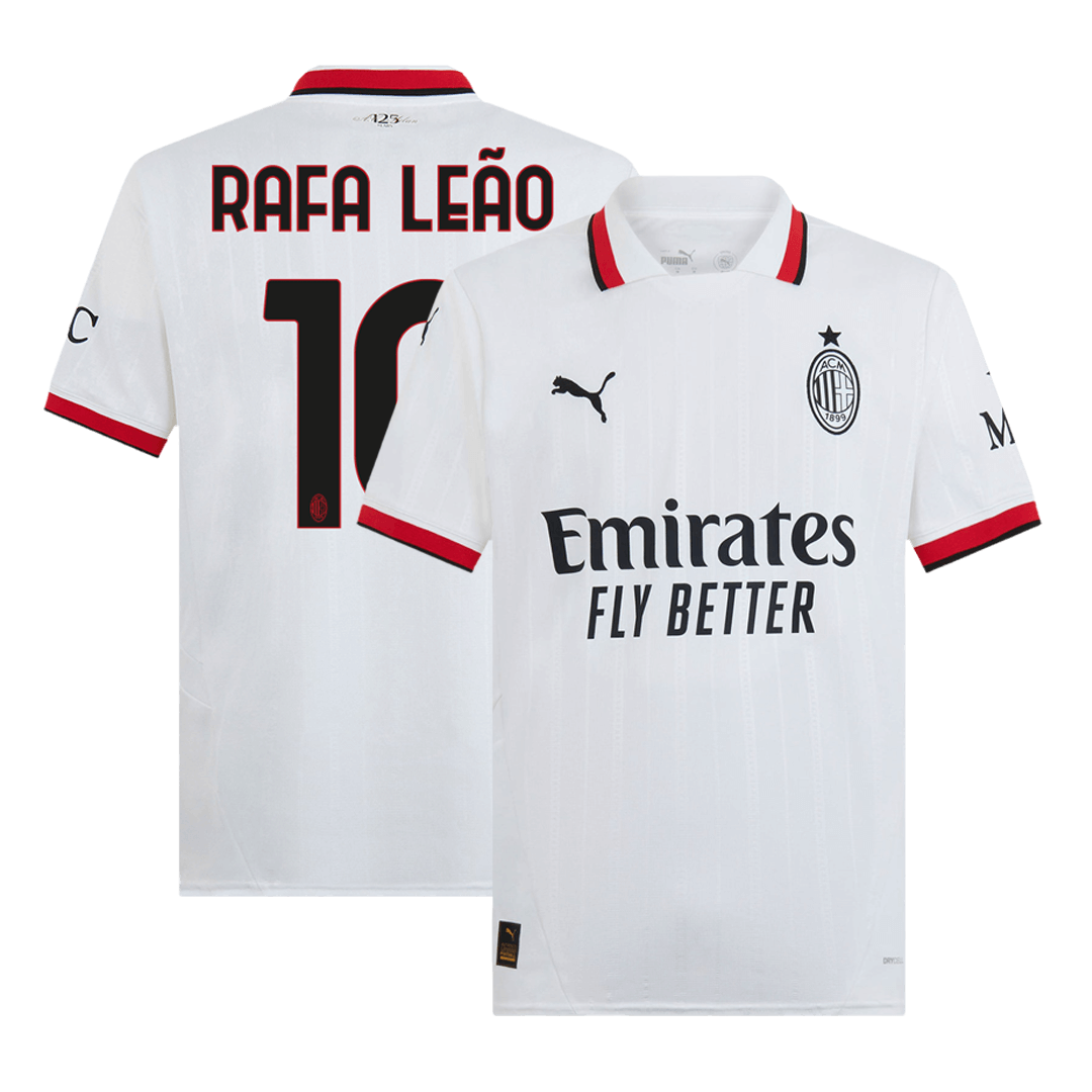 RAFA LEÃO #10 AC Milan Away Soccer Jersey - Soccerdeal