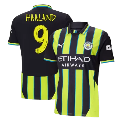 HAALAND #9 Manchester City Away Soccer Jersey 2024/25 - UCL - Soccerdeal