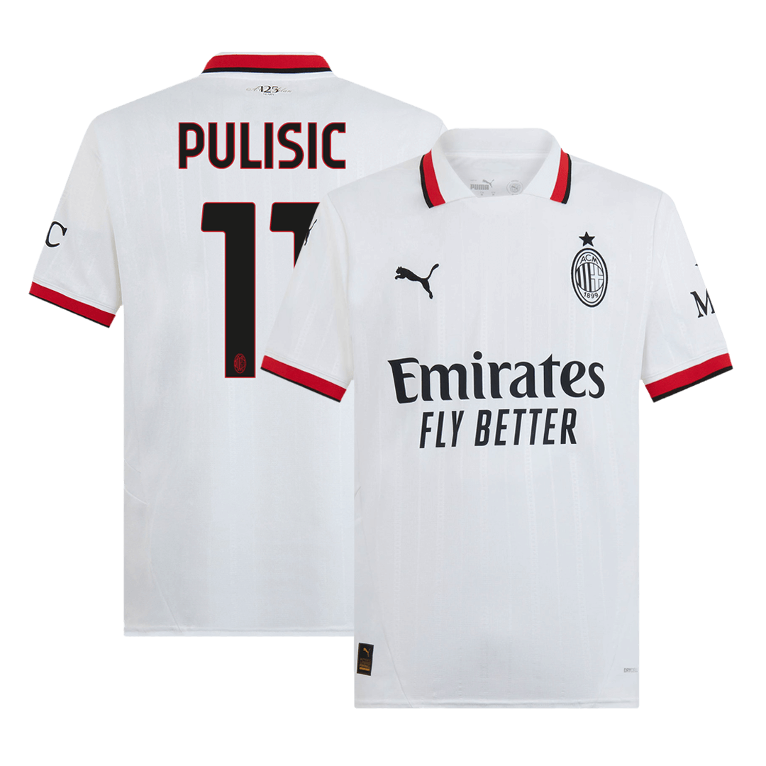 PULISIC #11 AC Milan Away Soccer Jersey - Soccerdeal