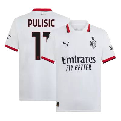 PULISIC #11 AC Milan Away Soccer Jersey 2024/25 - Soccerdeal