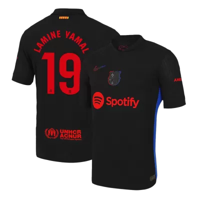 Authentic LAMINE YAMAL #19 Barcelona Away Soccer Jersey 2024/25 - Soccerdeal