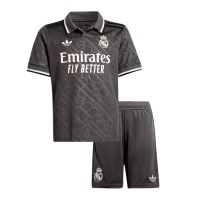 Kid's Real Madrid Third Away Soccer Jersey Kit(Jersey+Shorts) 2024/25 - Soccerdeal