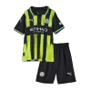 Kid's Manchester City Away Soccer Jersey Kit(Jersey+Shorts) 2024/25 - Soccerdeal