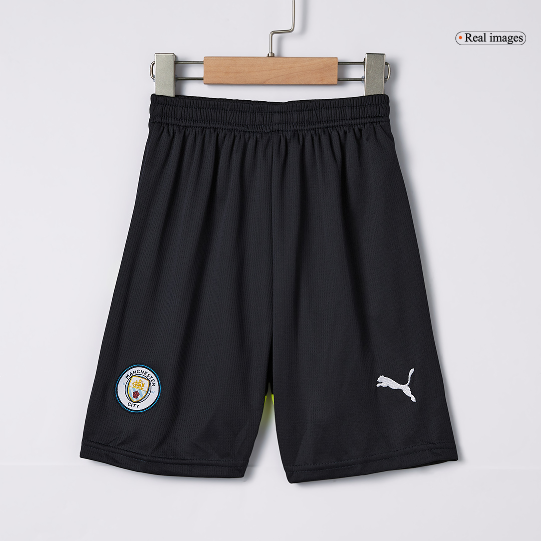 Kid's Manchester City Away Soccer Jersey Kit(Jersey+Shorts) - Soccerdeal