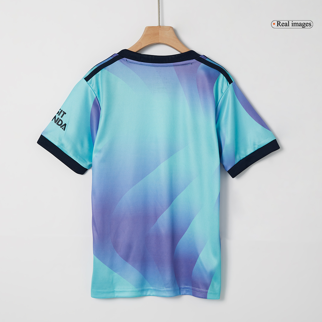 Kid's Arsenal Third Away Soccer Jersey Kit(Jersey+Shorts) - Soccerdeal