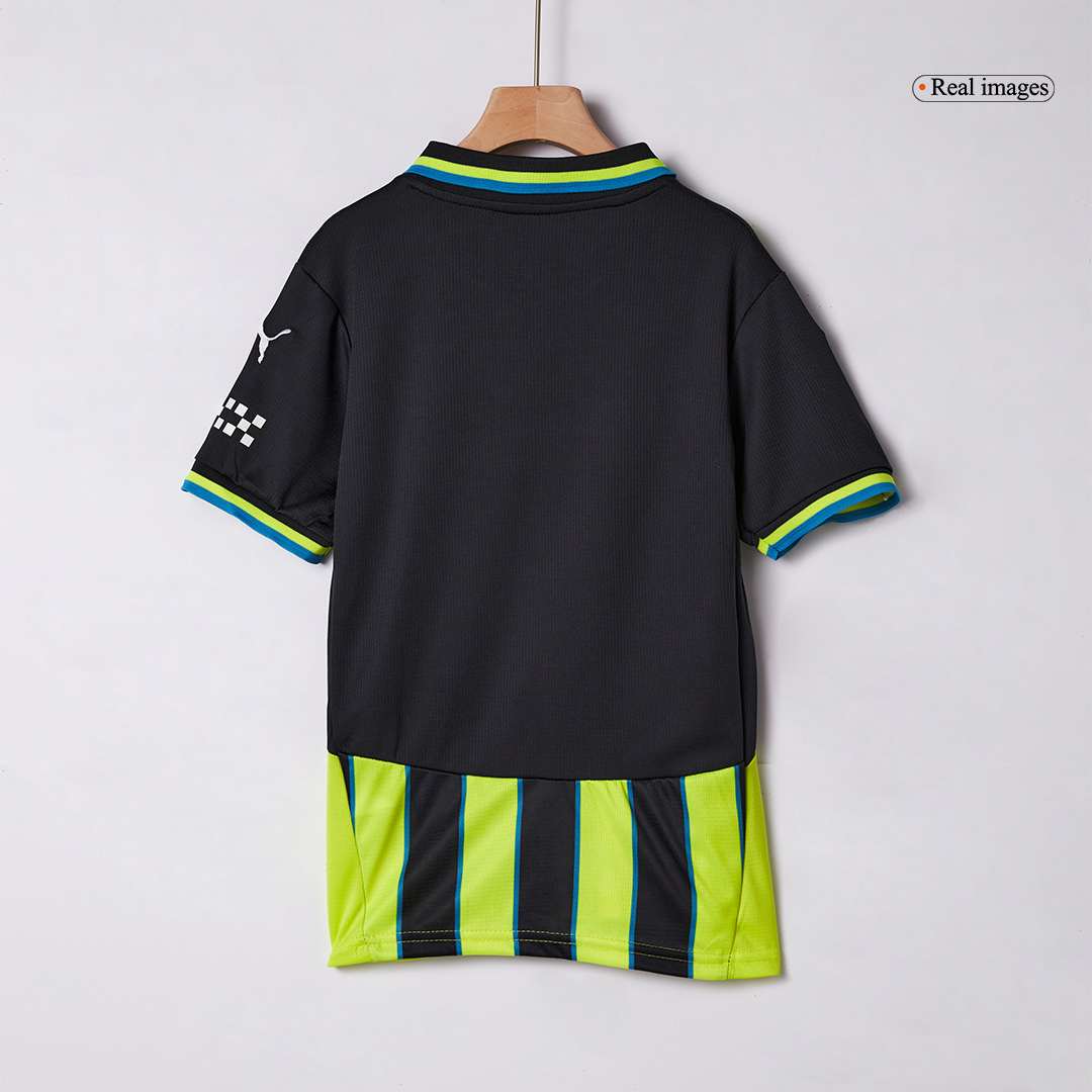 Kid's Manchester City Away Soccer Jersey Kit(Jersey+Shorts) - Soccerdeal