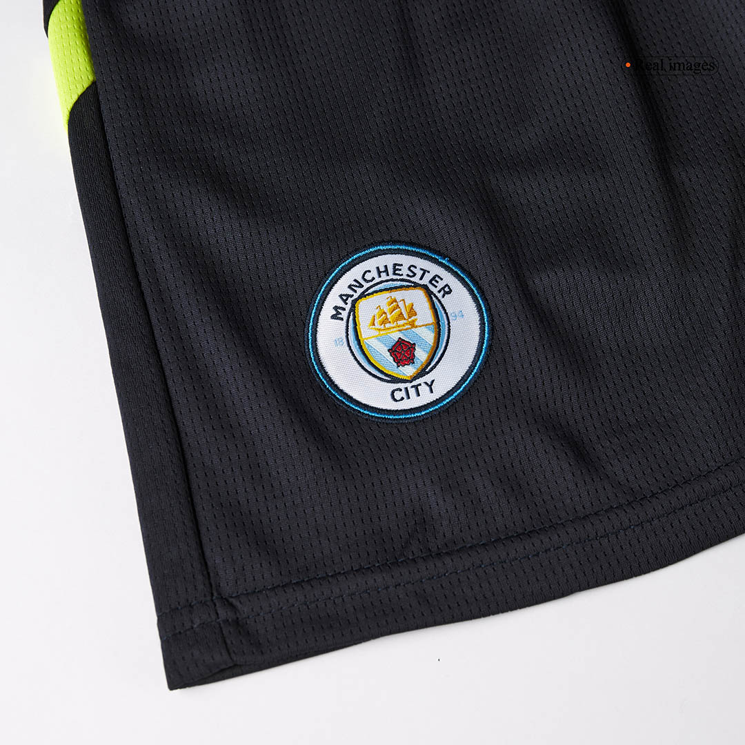 Kid's Manchester City Away Soccer Jersey Kit(Jersey+Shorts) - Soccerdeal