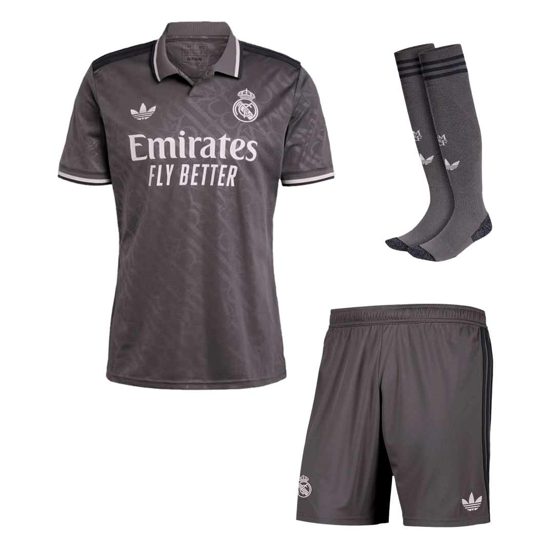 Real Madrid Third Away Soccer Jersey Kit(Jersey+Shorts+Socks) - Soccerdeal