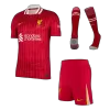 Liverpool Home Soccer Jersey Kit(Jersey+Shorts+Socks) 2024/25 - Soccerdeal