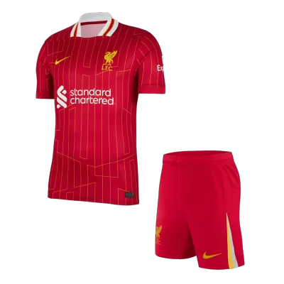 Liverpool Home Soccer Jersey Kit(Jersey+Shorts) 2024/25 - Soccerdeal