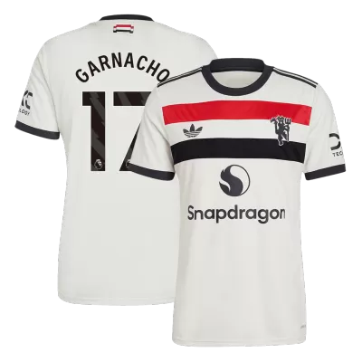 GARNACHO #17 Manchester United Third Away Soccer Jersey 2024/25 - Soccerdeal