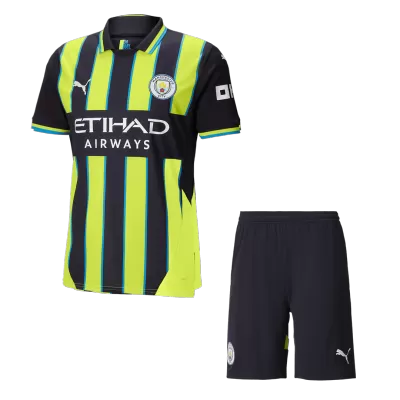 Manchester City Away Soccer Jersey Kit(Jersey+Shorts) 2024/25 - Soccerdeal