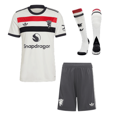 Manchester United Third Away Soccer Jersey Kit(Jersey+Shorts+Socks) 2024/25 - Soccerdeal