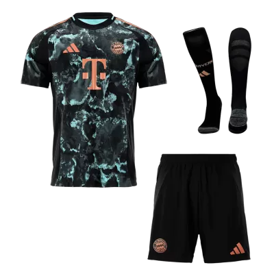 Bayern Munich Away Soccer Jersey Kit(Jersey+Shorts+Socks) 2024/25 - Soccerdeal