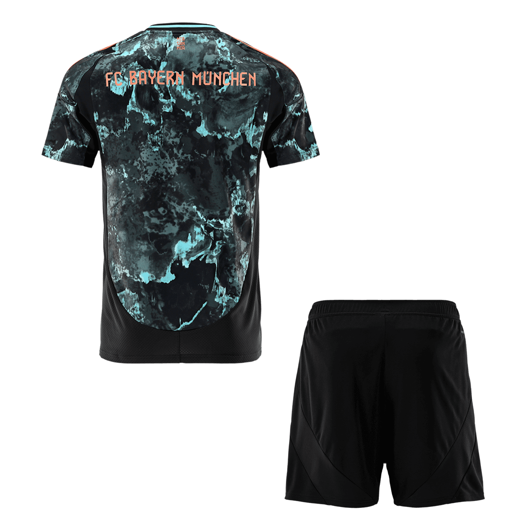 Bayern Munich Away Soccer Jersey Kit(Jersey+Shorts) - Soccerdeal