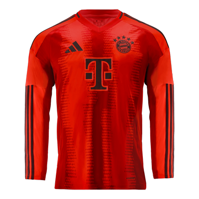 Bayern Munich Home Long Sleeve Soccer Jersey 2024/25 - Soccerdeal