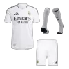 Authentic Real Madrid Home Soccer Jersey Kit(Jersey+Shorts+Socks) 2024/25 - Soccerdeal