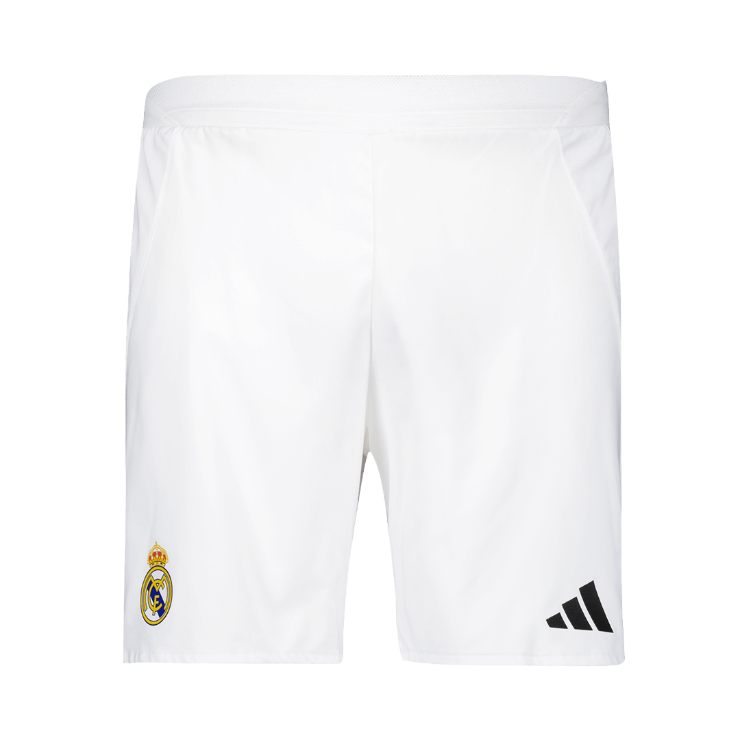 Real Madrid Home Soccer Shorts Player Version - Soccerdeal