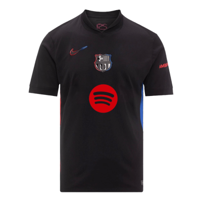 Barcelona Away Soccer Jersey 2024/25 - Spotify Logo Without Text - Soccerdeal