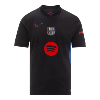 Barcelona Away Soccer Jersey 2024/25 - Spotify Logo Without Text - Soccerdeal