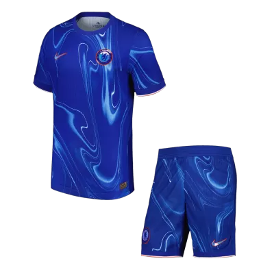 Authentic Chelsea Home Soccer Jersey Kit(Jersey+Shorts) 2024/25 - Soccerdeal