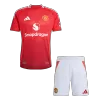 Authentic Manchester United Home Soccer Jersey Kit(Jersey+Shorts) 2024/25 - Soccerdeal