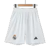 Real Madrid Home Soccer Shorts 2024/25 - Soccerdeal