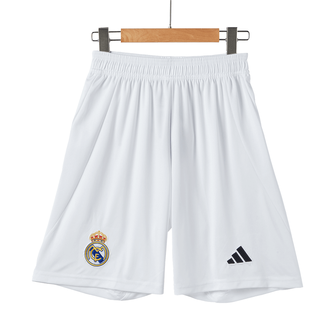 Real Madrid Home Soccer Shorts - Soccerdeal
