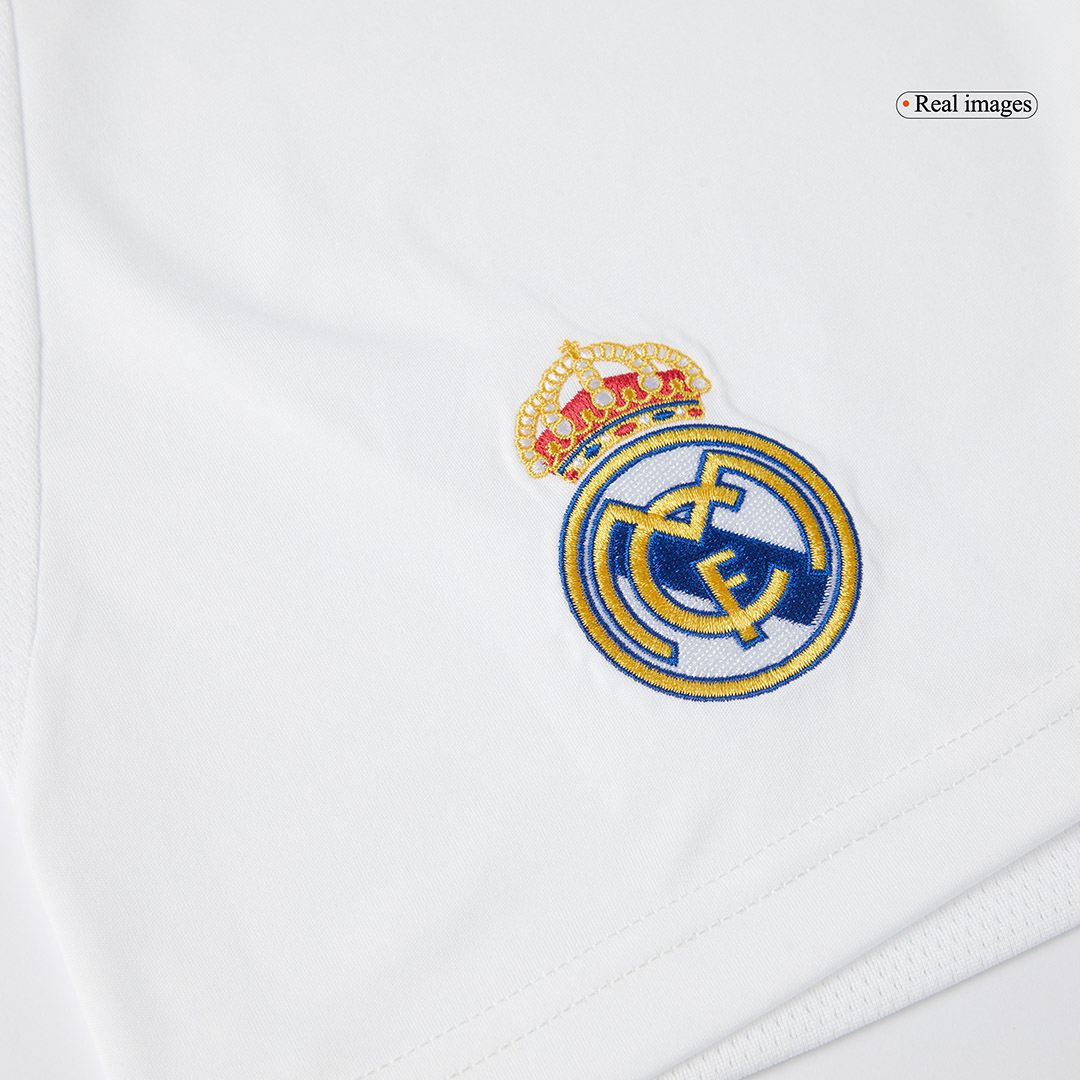 Real Madrid Home Soccer Shorts - Soccerdeal