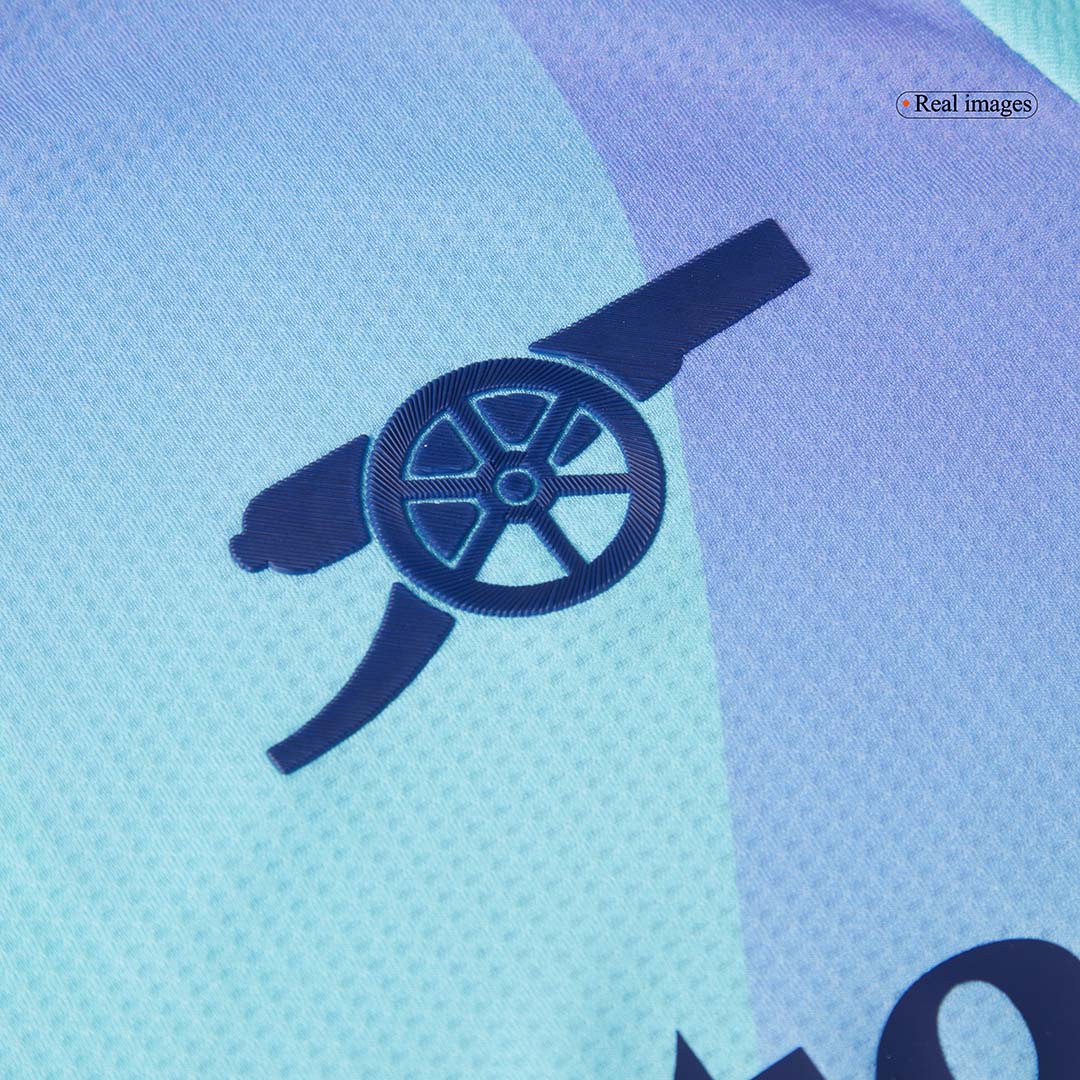 SAKA #7 Arsenal Third Away Soccer Jersey Player Version - Soccerdeal