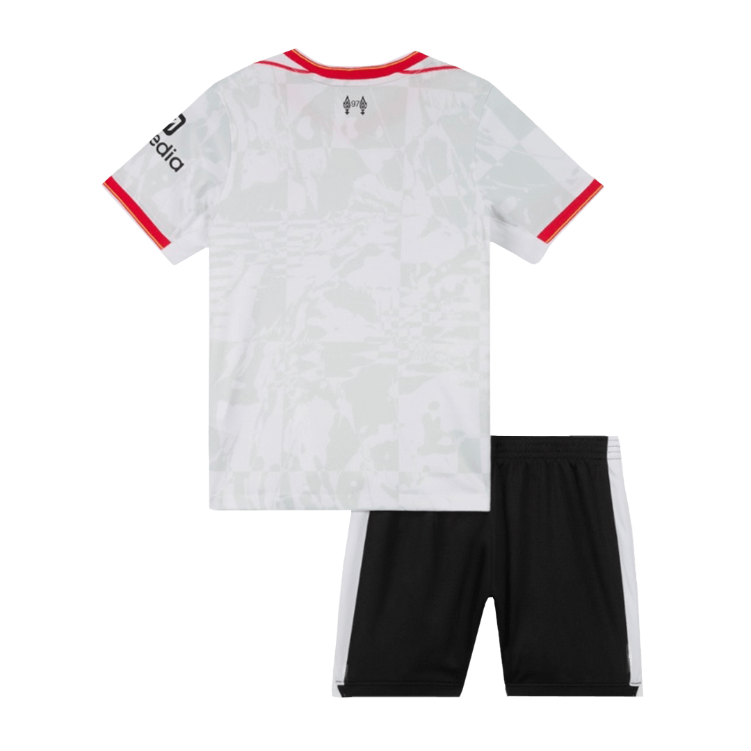 Kid's Liverpool Third Away Soccer Jersey Kit(Jersey+Shorts) - Soccerdeal